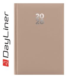   Határidőnapló Pannon A5 napi, fehér lapokkal natúr Dayliner 2026.