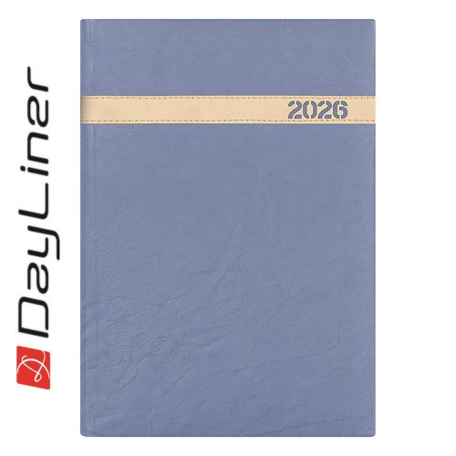 Határidőnapló The Boss B5 heti, fehér lapokkal jeans Dayliner 2026.