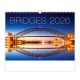 Falinaptár képes 450 × 315 mm, Bridges Dayliner 2026.