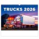 Falinaptár képes 450 × 315 mm, fehér lapokkal Trucks in Action Dayliner 2026.