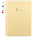 Keménytáblás notesz pontozott vonalozással MyPastel A5 Bullet, fehér lapokkal Sárga Dayliner 2026.