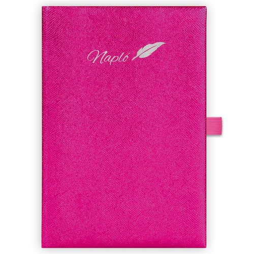 Tárgyalási napló Chameleon A5 napló, fehér lapokkal pink Dayliner 2026.