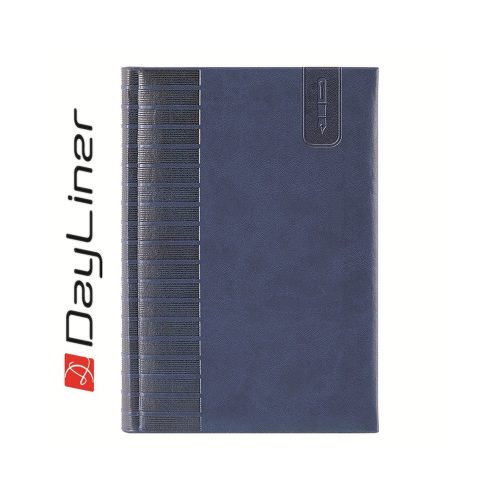 Tárgyalási napló Tucson B5 napló, fehér lapokkal kék Dayliner 2026.