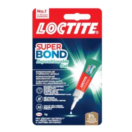 Pillanatragasztó 3g Loctite Super Bond Repositionable gél