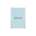 Plakátkeret A0, alumínium keret Franken