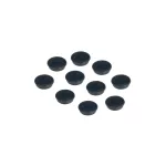Mágnes 24mm, erősség: 300 g. Franken 10 db/csomag, fekete
