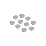 Mágnes 38mm, erősség: 2500 g. Franken 10 db/csomag, szürke