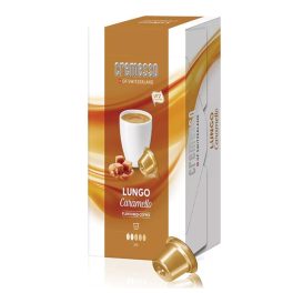 Kávékapszula, Cremesso Lungo Caramello 16 db/doboz