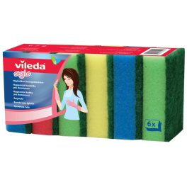Mosogatószivacs 6 db/csomag Vileda Rainbow_F25096