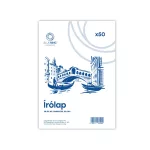 Írólap A5, 20-50 famentes borítékos 50lap Bluering®