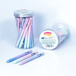   Zseléstoll, 0,5mm vegyes test szín, gradiens minták 30db/doboz Nebuló írásszín kék