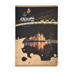 Füzet iskolai A5, 48ap, vonalas 21-48 4-8 osztályos Design 3D Enjoy