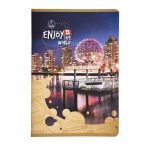 Füzet iskolai A5, 48ap, vonalas 21-48 4-8 osztályos Design 3D Enjoy