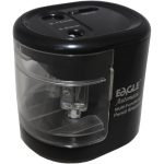 Hegyező asztali 2 lyukú elektromos elemes és USB adapterrel működtethető EG5161 Eagle fekete