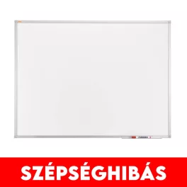   Fehértábla mágneses alukeretes, zománcozott 120x240cm, ValueLine Franken ÉRTÉKCSÖKKENT!