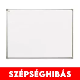   Fehértábla mágneses alukeretes 90x120cm, 1 db/doboz, Bluering® ÉRTÉKCSÖKKENT!
