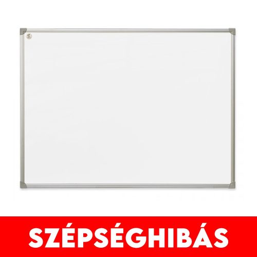 Fehértábla mágneses alukeretes 90x120cm, 1 db/doboz, Bluering® ÉRTÉKCSÖKKENT!