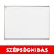 Fehértábla mágneses alukeretes 90x120cm, 1 db/doboz, Bluering® ÉRTÉKCSÖKKENT!