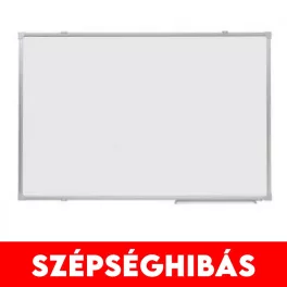   Fehértábla mágneses alukeretes 120x200 cm, Bluering® ÉRTÉKCSÖKKENT!