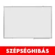 Fehértábla mágneses alukeretes 120x200 cm, Bluering® ÉRTÉKCSÖKKENT!