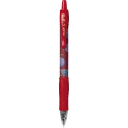   Zseléstoll 0,7mm, nyomógombos Pilot G-2 One Piece, írásszín piros