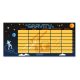 Órarend egylapos fiús, Ars Una GRAVITY 25db/csomag