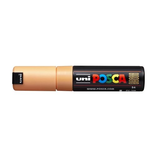 Dekormarker 4,5-5,5mm, Uni-Posca PC-7M világos narancs
