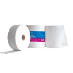 Toalettpapír 2 rétegű közületi átmérő: 27 cm 100 % cellulóz 360 m/tekercs 6 tekercs/csomag Bluering N2C360 hófehér CUP