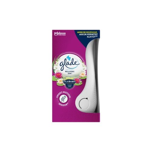 Légfrissítő készülék + utántöltő 18 ml Glade® Sense&Spray Relaxing Zen