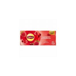 Gyümölcstea 20x1,6 g Lipton málna-vörösáfonya