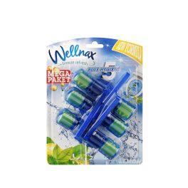 WC illatosító 3 x 50 g Wellnax Water Lemon