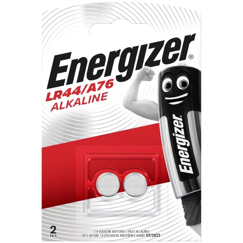 Elem gombelem AG13 LR44 alkáli 2 db/csomag, Energizer