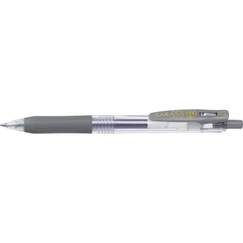 Zseléstoll 0,7 mm Zebra Sarasa Clip, szürke