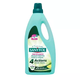 Felületfertőtlenítő 1 liter Sanytol_4Actions lime