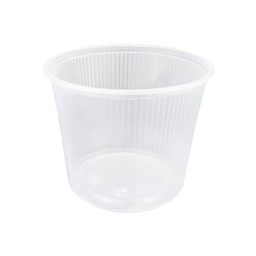 Elviteles doboz - Imbisz tál Hagner 400 ml natúr kerek alj 50 db/csomag