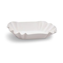   Papírtálca ovális 100 x 200 mm nagy krumplis 250 db/csomag