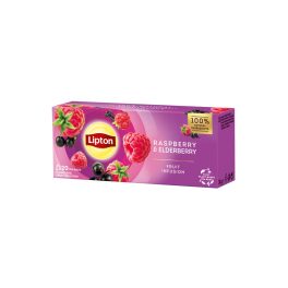 Gyümölcstea 20x1,6 g Lipton málna-bodza