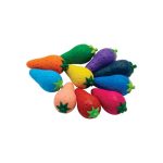 Zsírkréta készlet, eper alakú Connect, 12 klf. szín