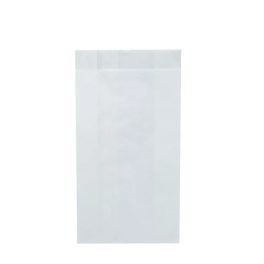   Papírtasak ablak nélküli 0,5 kg-os 2000db/karton 120+45x220 mm fehér