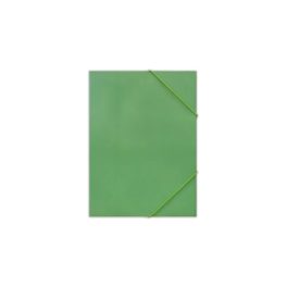  Gumis mappa A4, 300g. karton sarok gumírozással OfficeArt, zöld