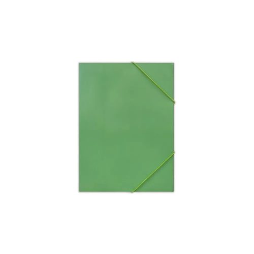 Gumis mappa A4, 300g. karton sarok gumírozással OfficeArt, zöld