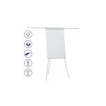 Flipchart tábla 68x105cm, mágneses X-tra Line Standard Plus  EL-FC22 Franken