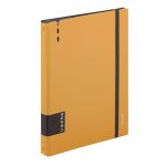 Gyűrűskönyv A4, 40mm, 4 gyűrűs Verde mustársárga