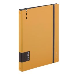 Gyűrűskönyv A4, 40mm, 4 gyűrűs Verde mustársárga