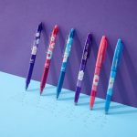 Rollertoll 0,7mm, törölhető Pilot Frixion Clicker Fancy Violet, írásszín kék