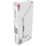 Asztali LED lámpa, Nathan, kijelzős, 6W, 5000K, AVIDE, fehér