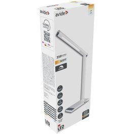 Asztali LED lámpa, Scott, 12W, 5000K, AVIDE, fehér