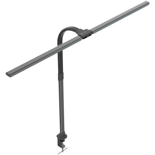 Asztali LED lámpa, duplafejű, 18W, AVIDE, fekete