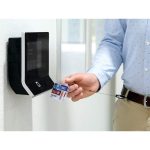 Biztonsági kártyatartó 1 kártya számára, 10 db/csomag,  Durable Enchlosed áttetsző