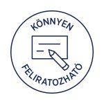 Etikett toll címke iskolai, 50 x 10 mm 30 címke/2 ív, Avery kék/zöld